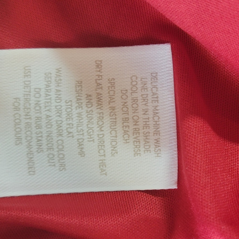 Boden Claudia Dress Size 6 UK 10 Colorblock Pleated Fit and Flare 3/4 Sleeve - Picture 6 of 16